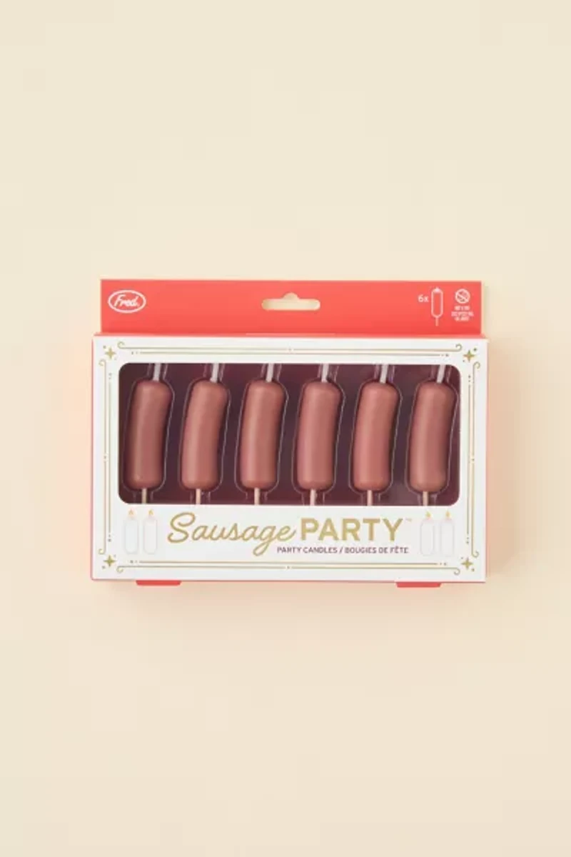 Sausage Hot Dog Party Candle Set