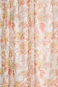 Catlyn Floral Patterned Window Panel
