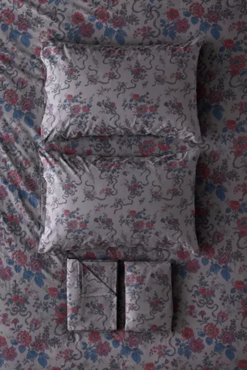 Catlyn Floral Patterned Sheet Set