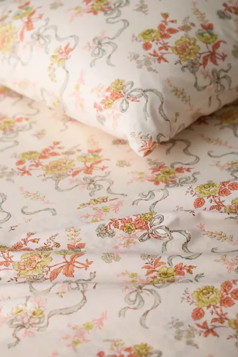 Catlyn Floral Patterned Sheet Set