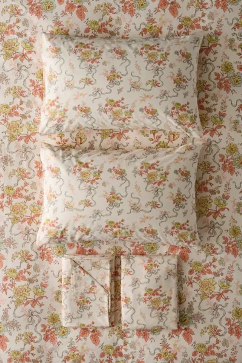 Catlyn Floral Patterned Sheet Set