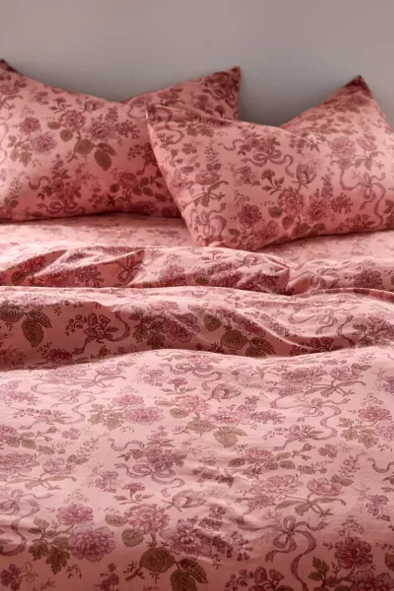 Catlyn Floral Patterned Sheet Set