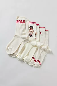Polo Ralph Lauren Colorado Bear Sock 3-Pack