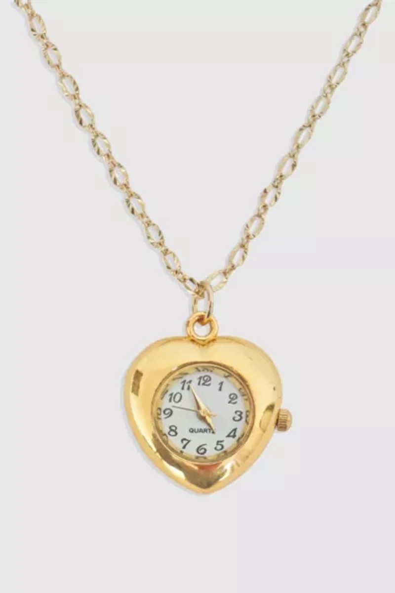 Gemini Jewels 5 Minutes Away Watch Necklace