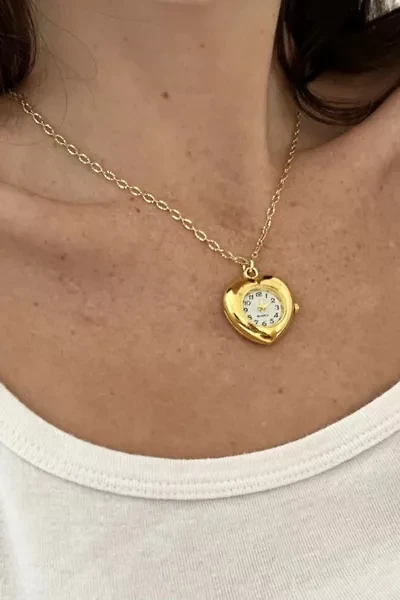 Gemini Jewels 5 Minutes Away Watch Necklace
