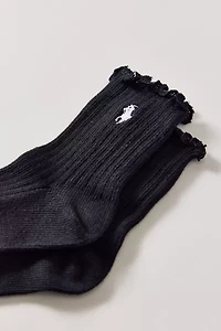 Polo Ralph Lauren Lettuce Edge Ankle Sock