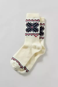 Polo Ralph Lauren Snowflake Border Crew Sock