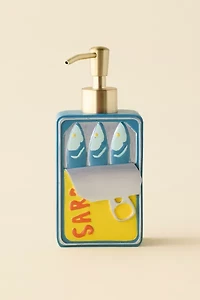 Sardine Tin Resin Soap Dispenser