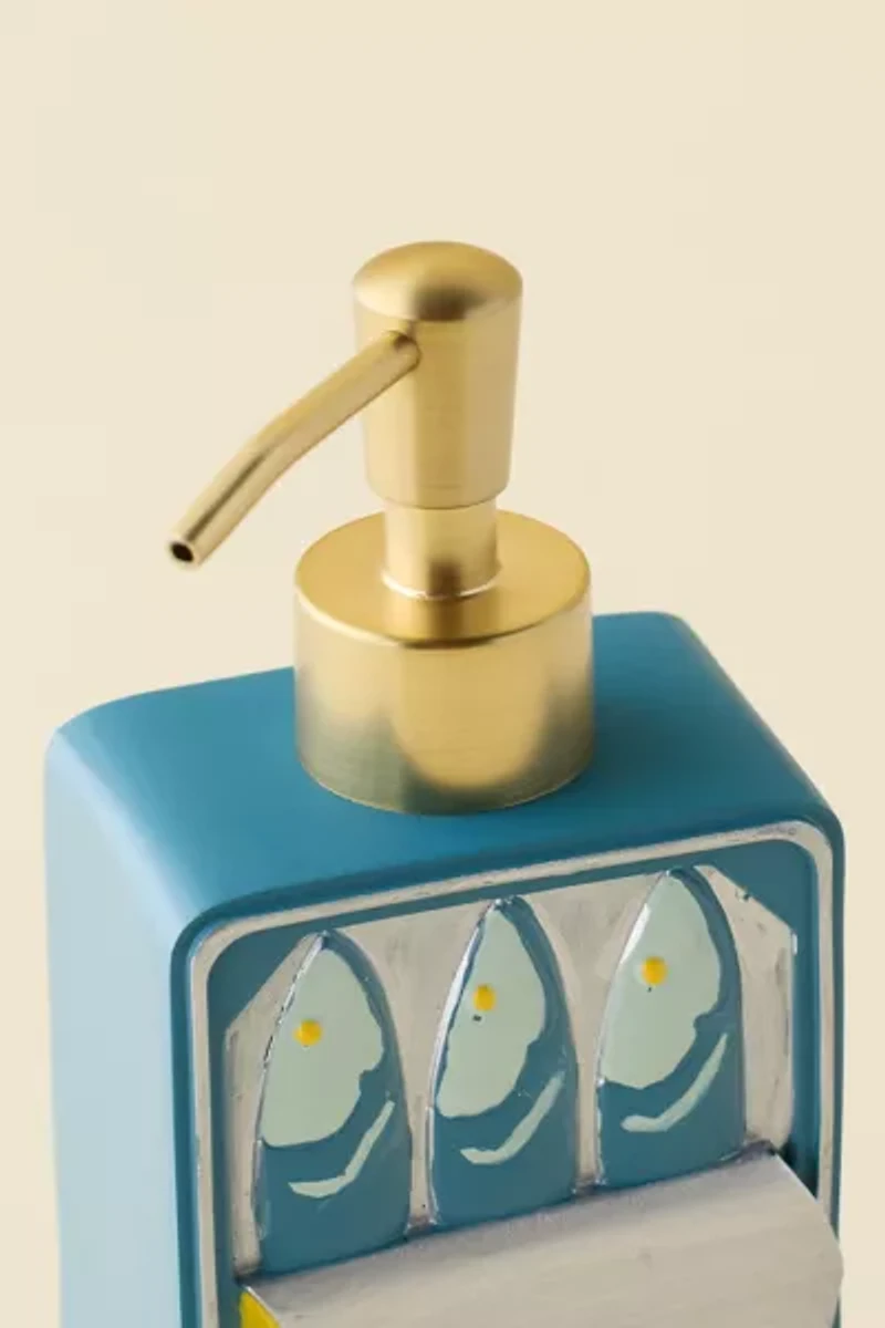 Sardine Tin Resin Soap Dispenser