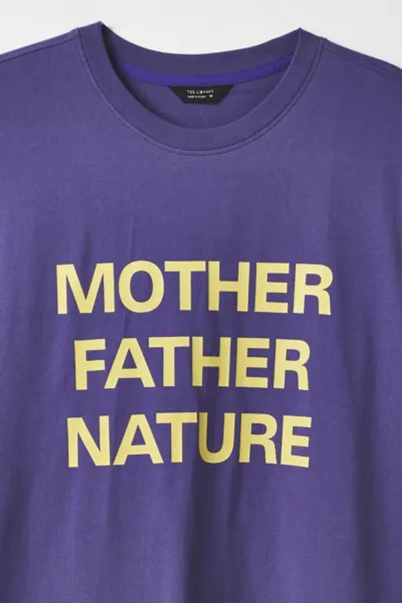 Tee Library Nature Graphic Boxy