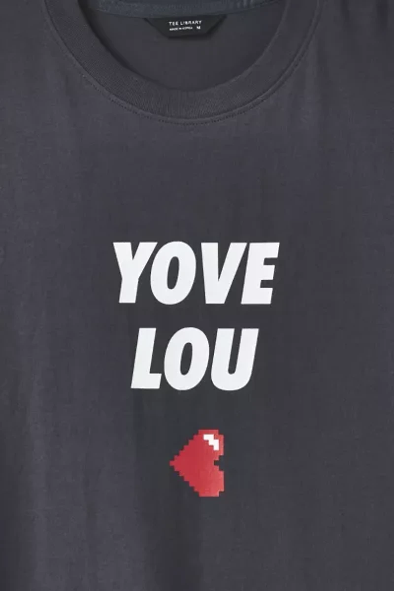 Tee Library Yove Lou Graphic