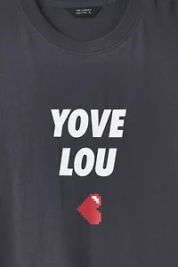 Tee Library Yove Lou Graphic