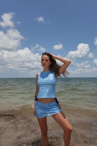 Gigi LA Penny Sequin Top