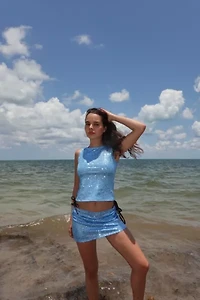Gigi LA Penny Sequin Top