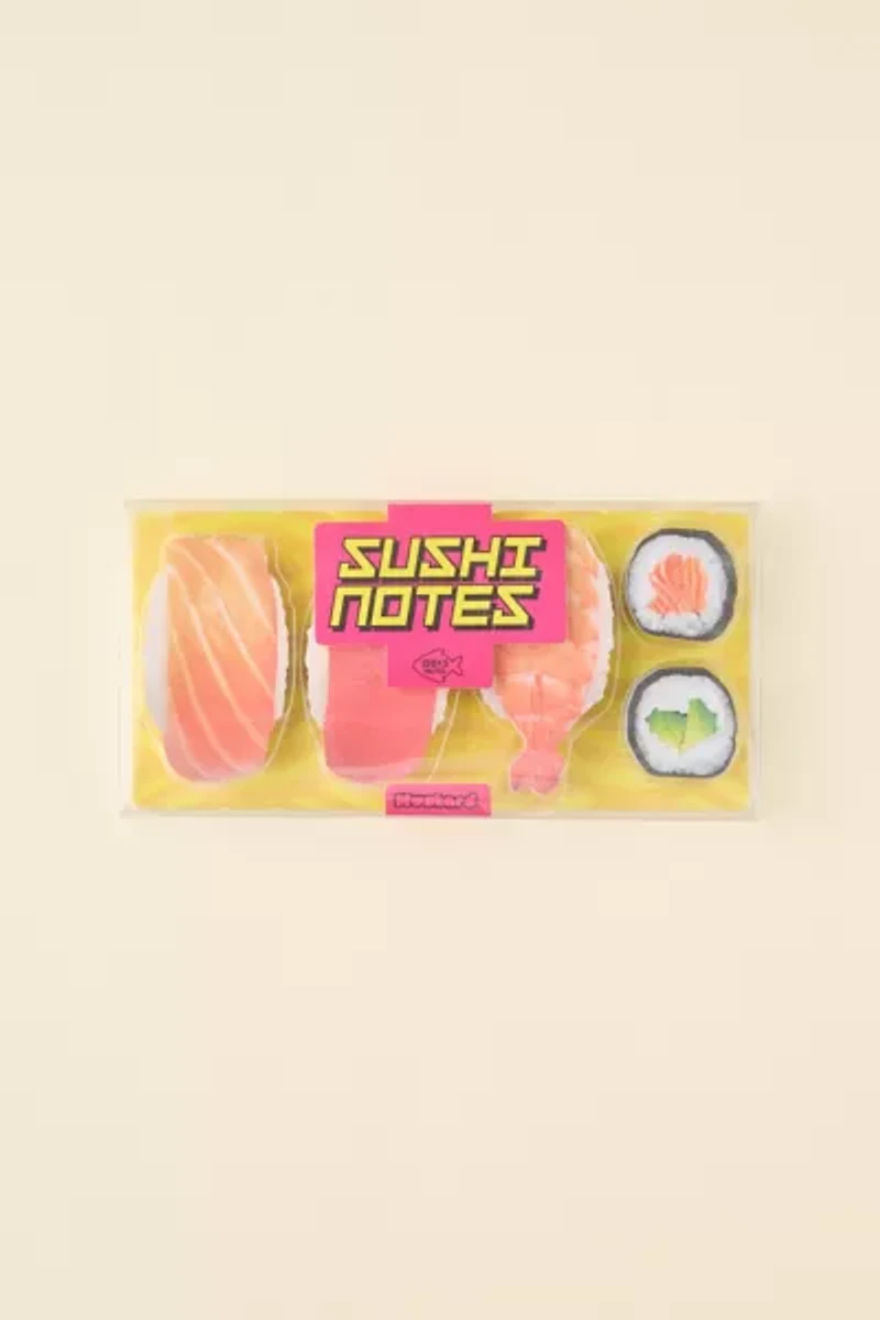 Sushi Bento Sticky Notepad Set