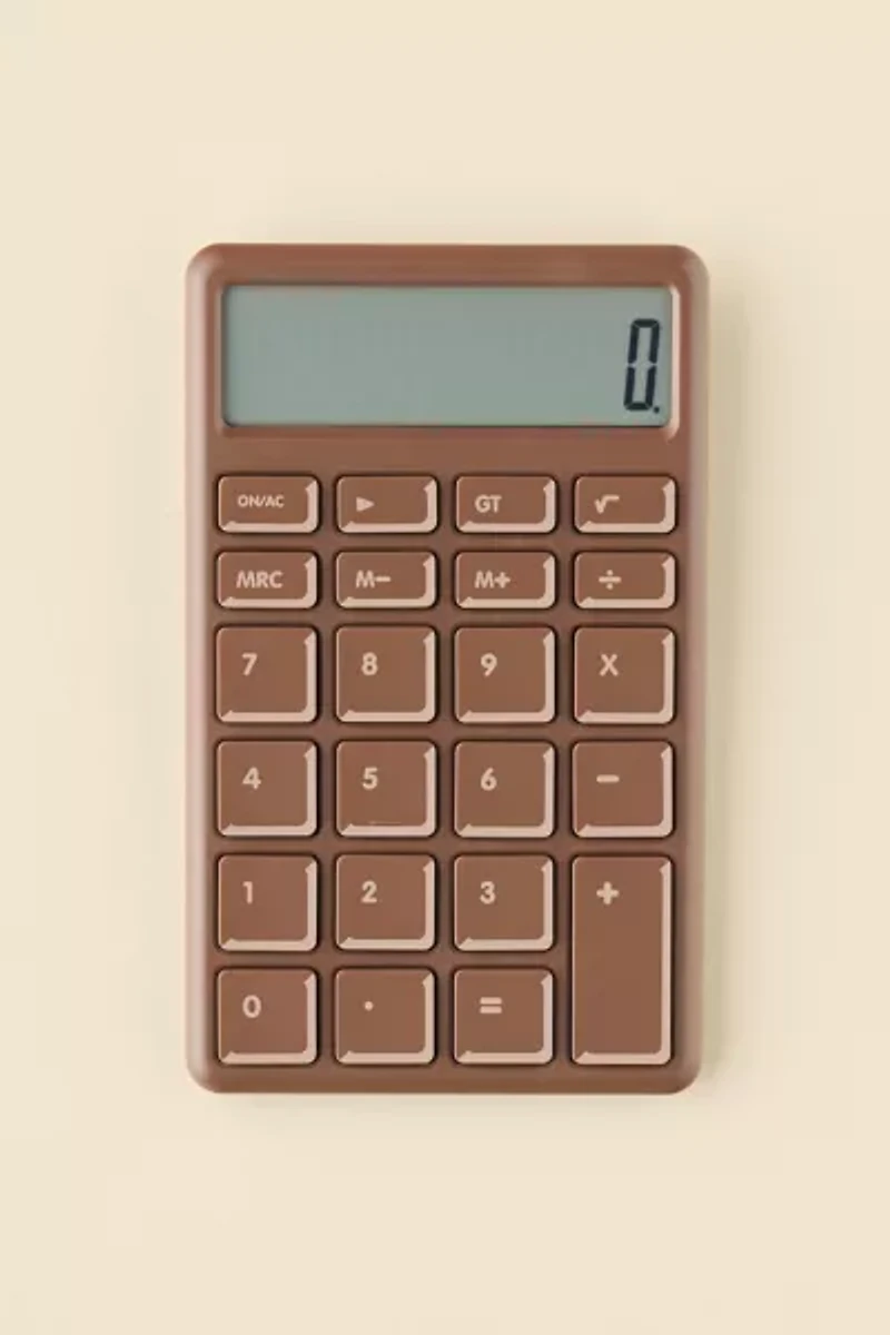Choculator Chocolate Bar Shaped Calculator