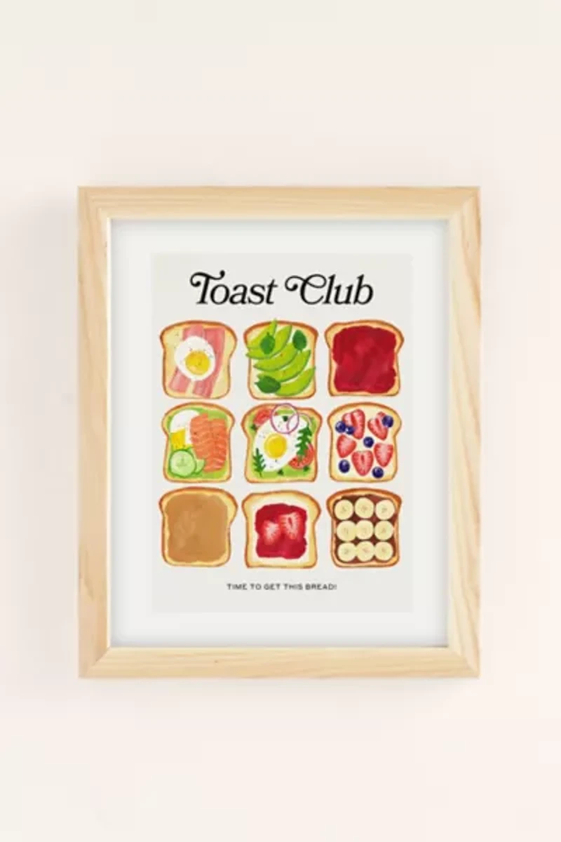 ayeyokp The Toast Club: Brunch Art Print