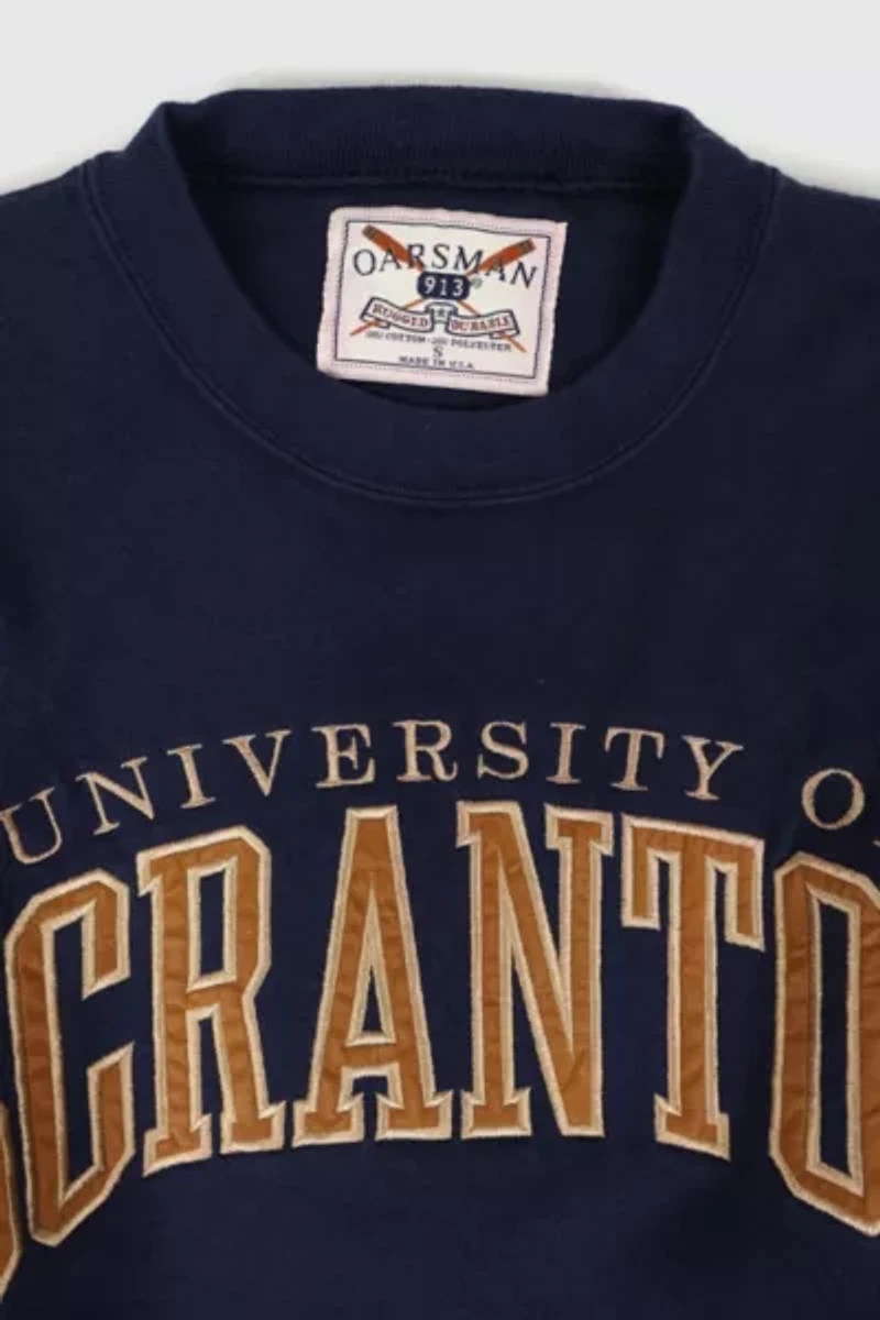 Vintage University of Scranton Crewneck Sweatshirt