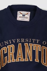 Vintage University of Scranton Crewneck Sweatshirt