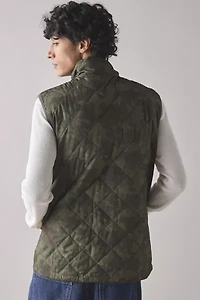 Vintage By UO Quilted Camo Vest