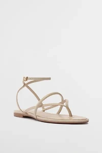 Schutz Leather Diana Strappy Sandal