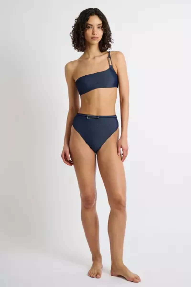 Onia Alaia One Shoulder Bikini Top