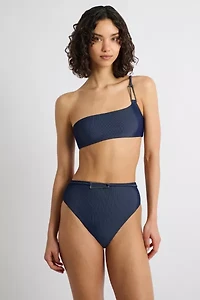Onia Alaia One Shoulder Bikini Top