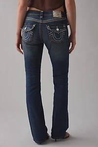 True Religion Becca Bond Mid-Rise Bootcut Flap Jean
