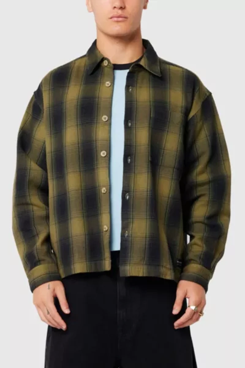 Abrand Bobby Long Sleeve Check Shirt