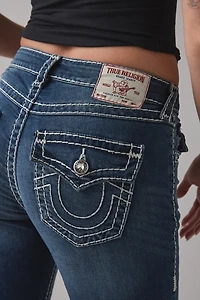 True Religion Jennie Super T Flap Mid-Rise Skinny Jean