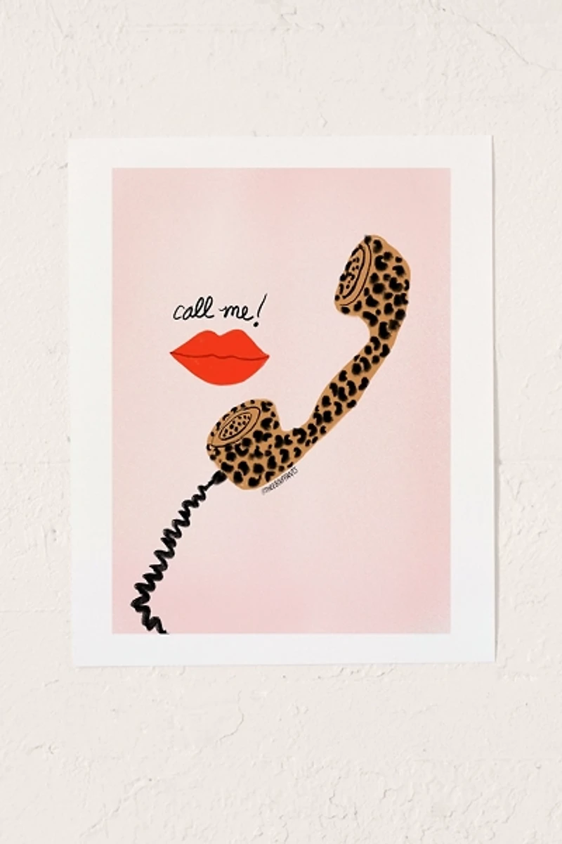 theebouffants Call Me Art Print