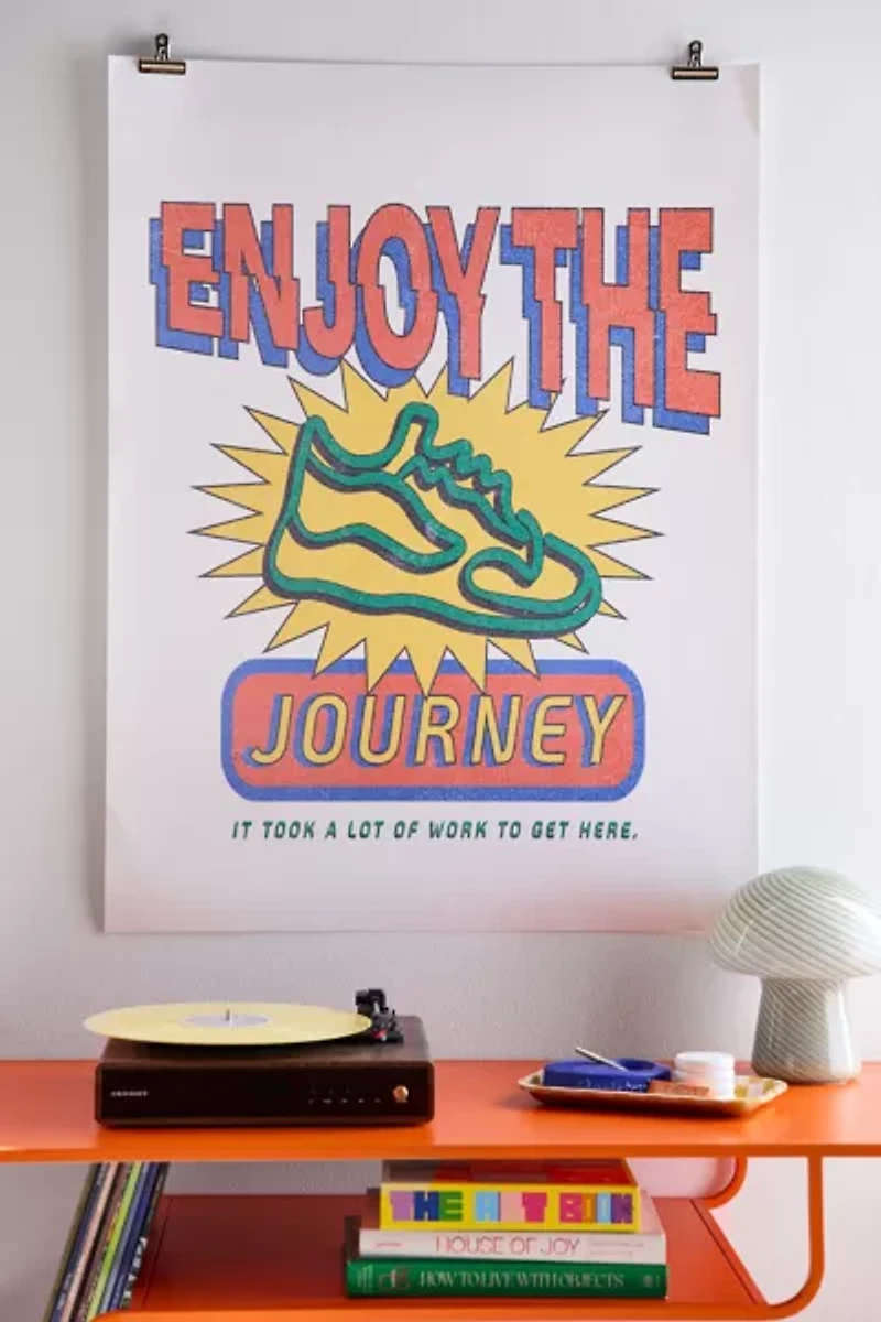 Refined Collective Enjoy The Journey Art Print