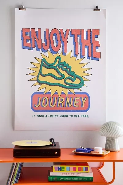 Refined Collective Enjoy The Journey Art Print