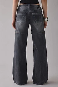 True Religion Bobbi Midnight Serenade Big T Low-Rise Baggy Jean