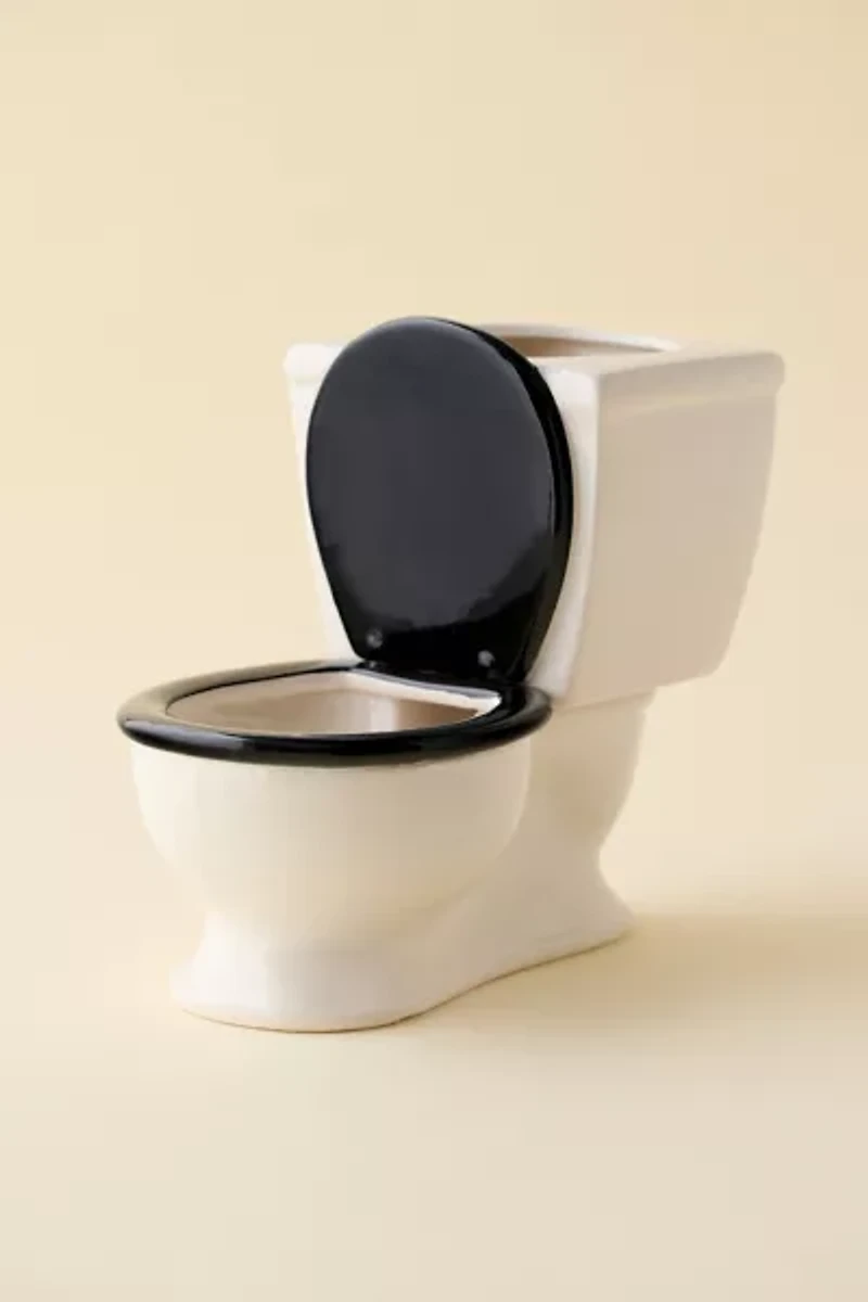 The Toilet Bowl Ceramic Dog Bowl