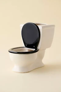 The Toilet Bowl Ceramic Dog Bowl