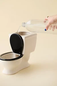 The Toilet Bowl Ceramic Dog Bowl