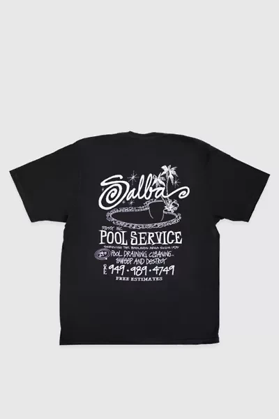 Stussy Pool Service Pigment Dyed Tee