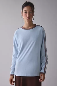 BDG Hayden Oversized Long Sleeve Ringer Tee