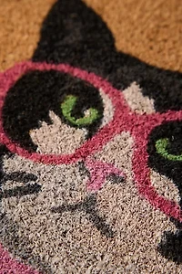Sassy Cat Coir Doormat