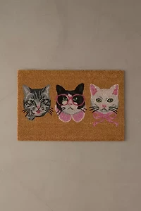 Sassy Cat Coir Doormat