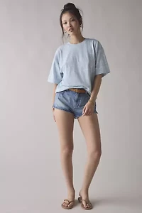 Anchors Graphic Oversized Cotton T-Shirt Dress