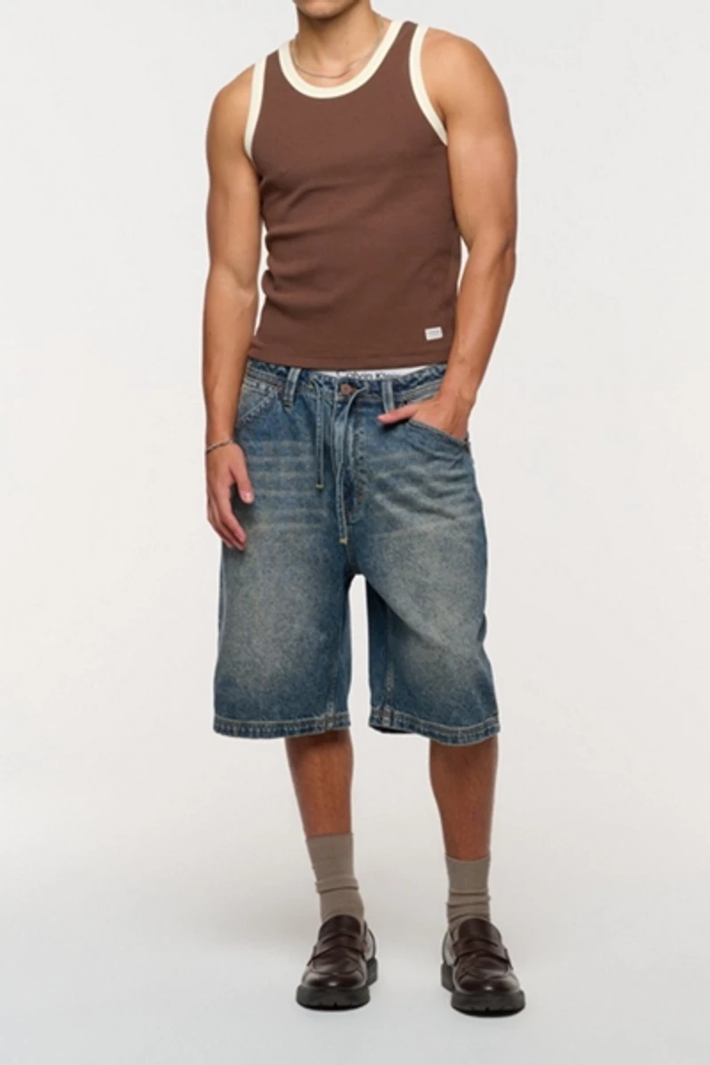 Abrand A6 Big Baggy Denim Short