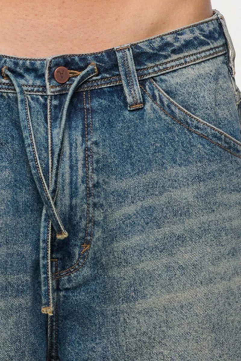 Abrand A6 Big Baggy Denim Short