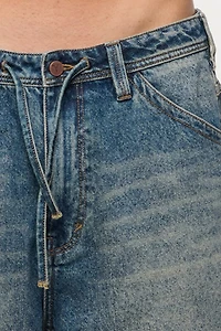 Abrand A6 Big Baggy Denim Short