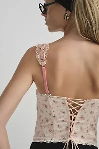 For Love & Lemons Peaches And Cream Bustier