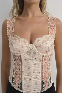 For Love & Lemons Peaches And Cream Bustier