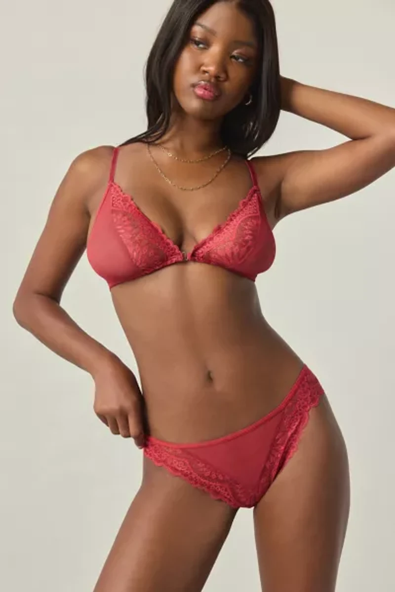 Mucci Amara Sheer Lace Thong