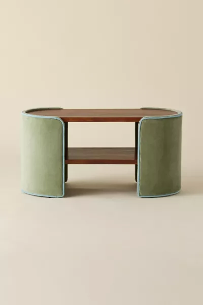 Jane Velvet Upholstered Storage Bench