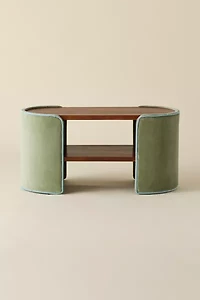 Jane Velvet Upholstered Storage Bench